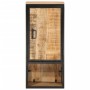 Mueble de baño madera maciza de mango y hierro 40x27x90 cm de , Muebles de baño - Ref: Foro24-358570, Precio: 135,53 €, Descu...