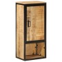 Mueble de baño madera maciza de mango y hierro 40x27x90 cm de , Muebles de baño - Ref: Foro24-358570, Precio: 135,53 €, Descu...