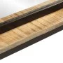 Espejo con estantes madera maciza de mango y vidrio 80x8x55 cm de , Espejos - Ref: Foro24-358579, Precio: 83,49 €, Descuento: %