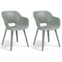 Keter Akola garden chairs 2 units vintage green by , Garden chairs - Ref: Foro24-432689, Price: 180,19 €, Discount: %
