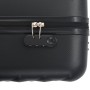 Juego de maletas rígidas con ruedas trolley 3 piezas negro ABS de vidaXL, Maletas - Ref: Foro24-91886, Precio: 135,86 €, Desc...