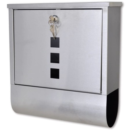 Buzón de acero inoxidable de , Buzones de correo - Ref: Foro24-50350, Precio: 45,10 €, Descuento: %
