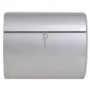 Stainless steel elongated mailbox by , mailboxes - Ref: Foro24-50352, Price: 52,31 €, Discount: %