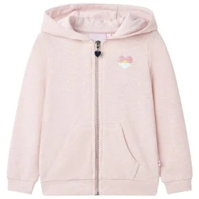 Sudadera infantil con capucha y cremallera rosa claro mezcla 92 de , Camisetas para niños - Ref: Foro24-10979, Precio: 14,83 ...