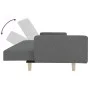 Sofá cama de 2 plazas con dos almohadas tela gris claro de , Sofás - Ref: Foro24-375741, Precio: 275,96 €, Descuento: %