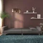 Sofá cama de 2 plazas con dos almohadas tela gris oscuro de , Sofás - Ref: Foro24-375900, Precio: 276,44 €, Descuento: %