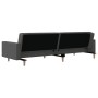 Sofá cama de 2 plazas con dos almohadas tela gris oscuro de , Sofás - Ref: Foro24-375900, Precio: 282,32 €, Descuento: %
