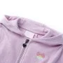 Sudadera infantil con capucha y cremallera lila mezcla 128 de , Camisetas para niños - Ref: Foro24-10987, Precio: 20,05 €, De...