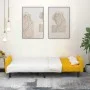 Yellow velvet 2-seater sofa bed by , Sofas - Ref: Foro24-375781, Price: 268,91 €, Discount: %