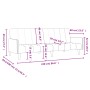 Sofá cama de 2 plazas terciopelo amarillo de , Sofás - Ref: Foro24-375781, Precio: 273,64 €, Descuento: %
