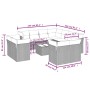 Set de sofás de jardín 12 pzas con cojines ratán sintético gris de , Conjuntos de jardín - Ref: Foro24-3218520, Precio: 778,0...