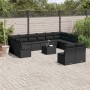 Set de sofás de jardín y cojines 13 pzas ratán sintético negro de , Conjuntos de jardín - Ref: Foro24-3218375, Precio: 765,34...