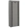 Mueble zapatero de tela con funda gris 57x29x162 cm de vidaXL, Zapateros y organizadores de calzado - Ref: Foro24-282432, Pre...
