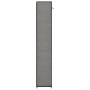 Mueble zapatero de tela con funda gris 57x29x162 cm de vidaXL, Zapateros y organizadores de calzado - Ref: Foro24-282432, Pre...