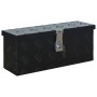 Caja de aluminio 485x140x200 mm negra de vidaXL, Cajas de herramientas - Ref: Foro24-144845, Precio: 73,92 €, Descuento: %