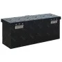 Aluminum box 485x140x200 mm black by vidaXL, Toolboxes - Ref: Foro24-144845, Price: 73,07 €, Discount: %
