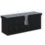 Aluminum box 485x140x200 mm black by vidaXL, Toolboxes - Ref: Foro24-144845, Price: 73,07 €, Discount: %