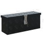Caja de aluminio 485x140x200 mm negra de vidaXL, Cajas de herramientas - Ref: Foro24-144845, Precio: 73,92 €, Descuento: %