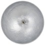 Lámpara colgante blanco y plateado E27 Ø50 cm de vidaXL, Lámparas - Ref: Foro24-50937, Precio: 75,69 €, Descuento: %