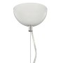 Lámpara colgante blanco y plateado E27 Ø50 cm de vidaXL, Lámparas - Ref: Foro24-50937, Precio: 75,69 €, Descuento: %