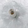 Lámpara colgante blanco y plateado E27 Ø50 cm de vidaXL, Lámparas - Ref: Foro24-50937, Precio: 75,69 €, Descuento: %