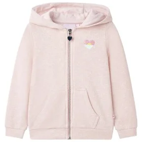 Sudadera infantil con capucha y cremallera rosa claro mezcla 116 de , Camisetas para niños - Ref: Foro24-10981, Precio: 14,83...