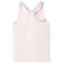 Camiseta de tirantes infantil rosa suave 140 de , Camisetas para niños - Ref: Foro24-11198, Precio: 8,30 €, Descuento: %