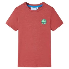 Camiseta infantil color pimentón 128 de , Camisetas para niños - Ref: Foro24-12347, Precio: 7,61 €, Descuento: %