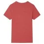Camiseta infantil color pimentón 128 de , Camisetas para niños - Ref: Foro24-12347, Precio: 7,61 €, Descuento: %
