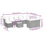 Set de sofás de jardín 11pzas con cojines ratán sintético beige de , Conjuntos de jardín - Ref: Foro24-3218598, Precio: 689,4...