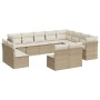 Set de sofás de jardín 12 pzas y cojines ratán sintético marrón de , Conjuntos de jardín - Ref: Foro24-3218468, Precio: 724,3...