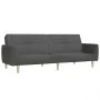 Sofá cama de 2 plazas tela gris oscuro de , Sofás - Ref: Foro24-375785, Precio: 270,21 €, Descuento: %