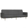 Sofá cama de 2 plazas tela gris oscuro de , Sofás - Ref: Foro24-375785, Precio: 274,96 €, Descuento: %