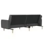 Sofá cama de 2 plazas tela gris oscuro de , Sofás - Ref: Foro24-375785, Precio: 270,21 €, Descuento: %