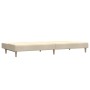 Sofá cama de 2 plazas tela color crema de , Sofás - Ref: Foro24-375726, Precio: 244,42 €, Descuento: %