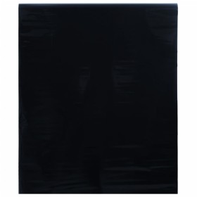 Lámina de ventana esmerilada estática PVC negro 45x2000 cm de , Láminas para ventana - Ref: Foro24-155831, Precio: 23,80 €, D...