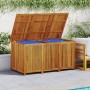 Caja de almacenaje de jardín madera maciza acacia 150x80x75 cm de , Cajas de almacenaje para exteriores - Ref: Foro24-319707,...