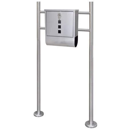Buzón con soporte de acero inoxidable de , Buzones de correo - Ref: Foro24-271743, Precio: 95,53 €, Descuento: %
