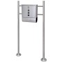 Buzón con soporte de acero inoxidable de , Buzones de correo - Ref: Foro24-271743, Precio: 92,94 €, Descuento: %
