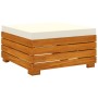 Muebles de jardín 6 piezas con cojines madera maciza de acacia de , Conjuntos de jardín - Ref: Foro24-3087286, Precio: 858,77...