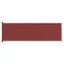 Toldo lateral retráctil de jardín rojo 200x600 cm de , Sombrillas - Ref: Foro24-317973, Precio: 117,90 €, Descuento: %