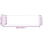 Toldo lateral retráctil de jardín rojo 200x600 cm de , Sombrillas - Ref: Foro24-317973, Precio: 120,54 €, Descuento: %