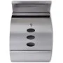 Rounded stainless steel mailbox by , mailboxes - Ref: Foro24-50351, Price: 51,95 €, Discount: %