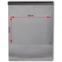 Buzón redondeado de acero inoxidable de , Buzones de correo - Ref: Foro24-50351, Precio: 49,65 €, Descuento: %