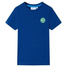 Dunkelblaues Kinder-T-Shirt 128 von , Kinder-T-Shirts - Ref: Foro24-12337, Preis: 7,61 €, Rabatt: %