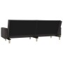 Sofá cama de 2 plazas con dos almohadas tela gris oscuro de , Sofás - Ref: Foro24-375742, Precio: 282,83 €, Descuento: %