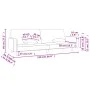 Sofá cama de 2 plazas con dos almohadas tela gris oscuro de , Sofás - Ref: Foro24-375742, Precio: 277,94 €, Descuento: %