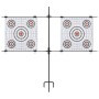Soporte de papel de tiro al blanco y papeles disparo 78x76 cm de vidaXL, Dianas de tiro - Ref: Foro24-91935, Precio: 16,17 €,...