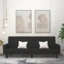 2 seater black velvet sofa bed by , Sofas - Ref: Foro24-375780, Price: 269,48 €, Discount: %