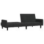 2 seater black velvet sofa bed by , Sofas - Ref: Foro24-375780, Price: 269,48 €, Discount: %